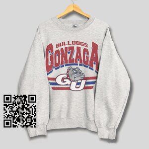 Vintage Gonzaga Bulldogs Sweatshirt Retro Gonzaga University Shirt For Men Women
